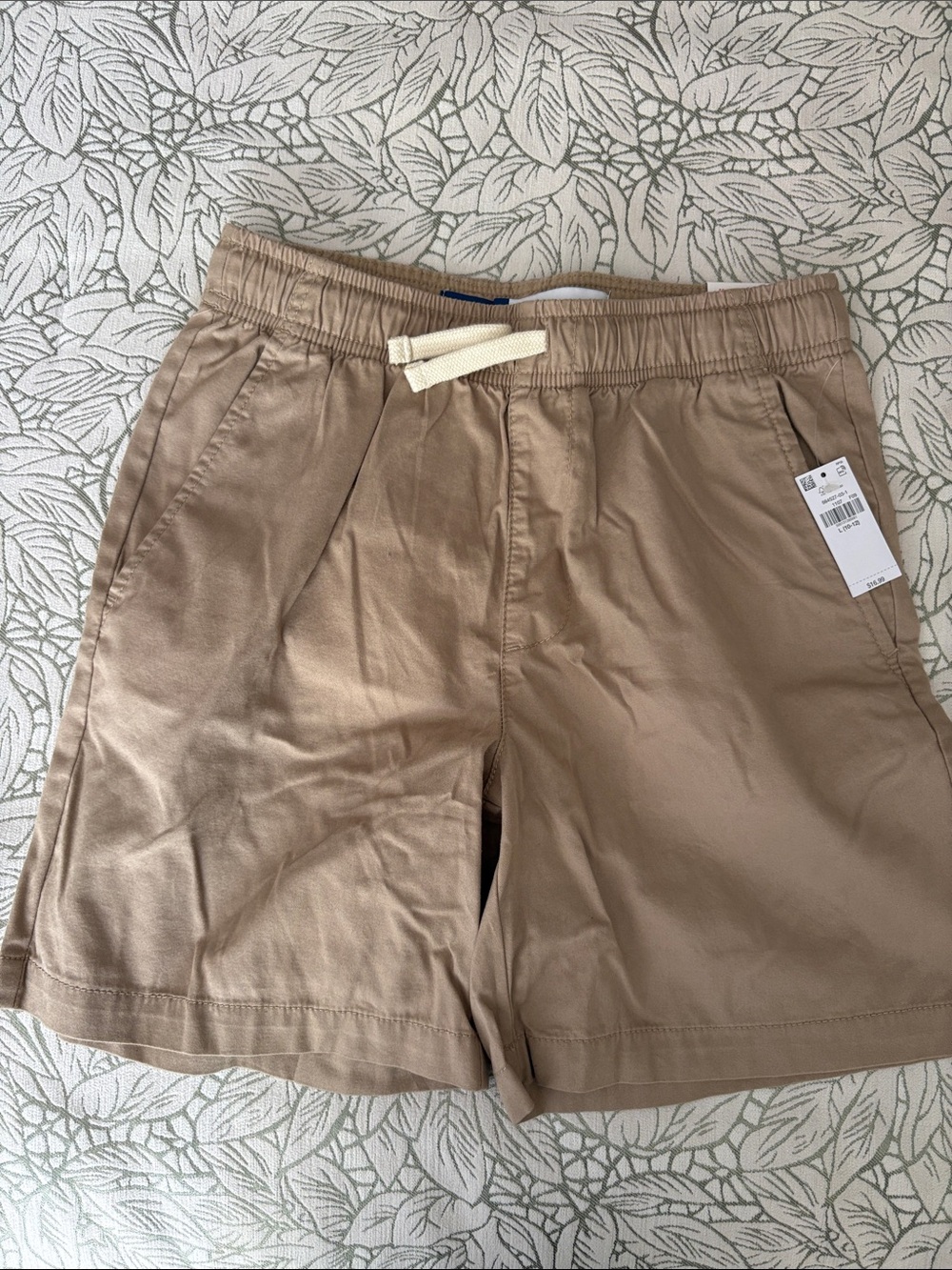 Old Navy Tan Drawstring Kids Shorts